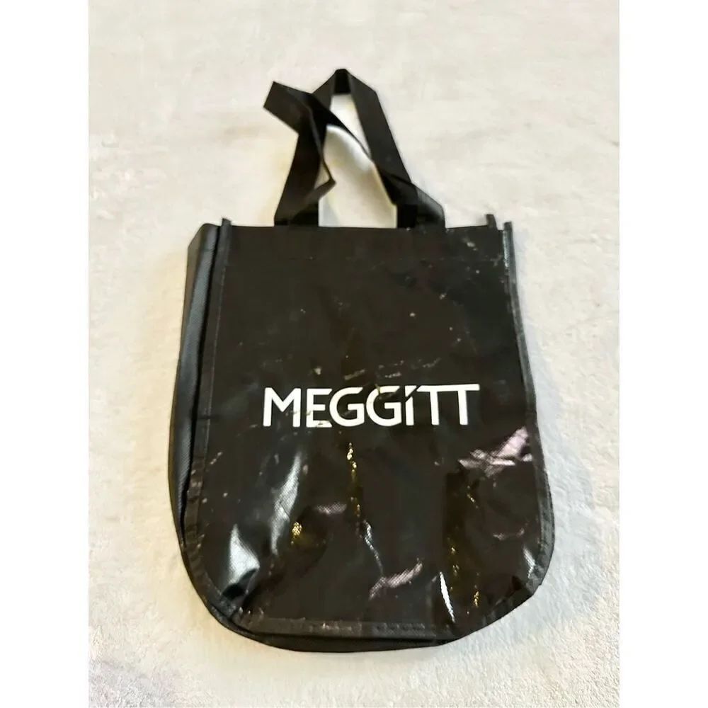 Meggitt black and white reusable bag